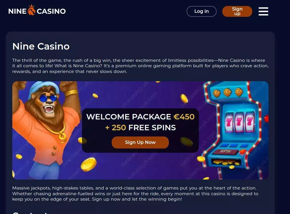 UZMI BONUS - nine casino - NineCasino | 9