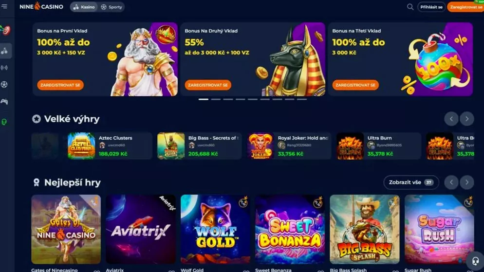 nine casino android TOC