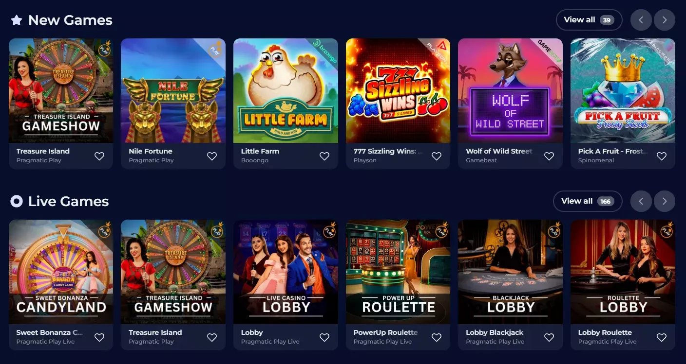 Nine casino android