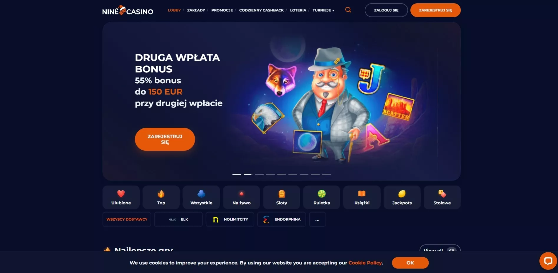ODBIERZ BONUS - Nine Casino Polska - NineCasino | 3