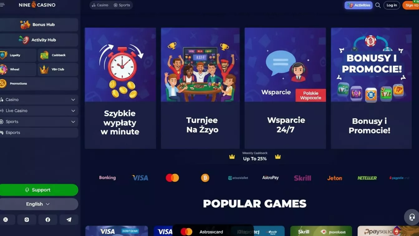 nine casino android TOC