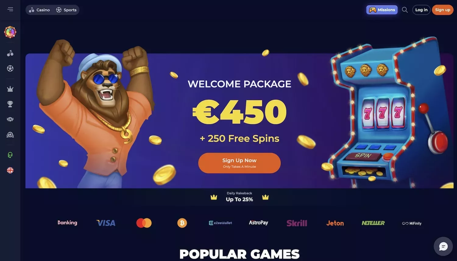 Nine casino bonus bez depozita