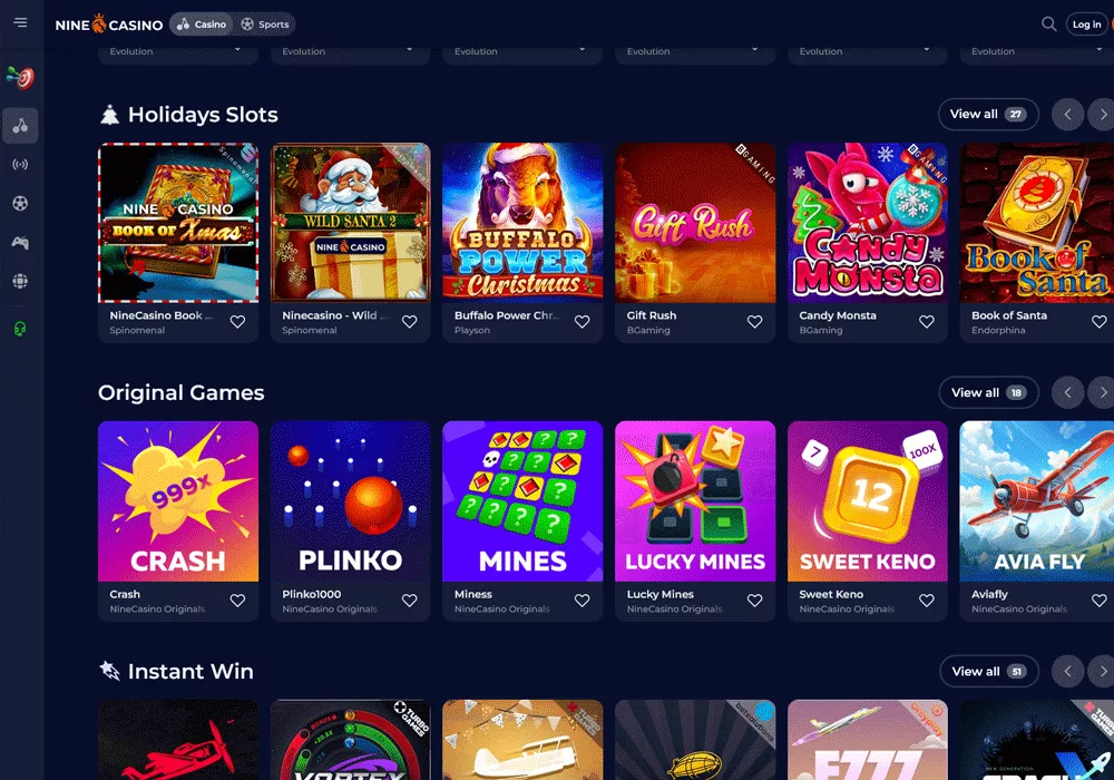 ΠΑΡΕ ΜΠΟΝΟΥΣ - nine casino bonus χωρίς κατάθεση - NineCasino | 9