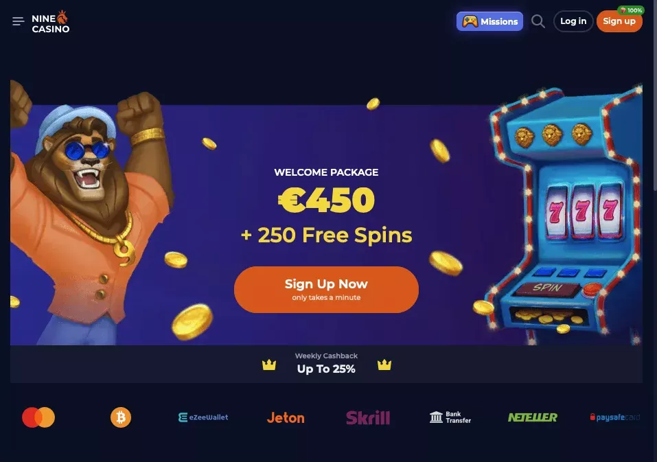 Nine casino android