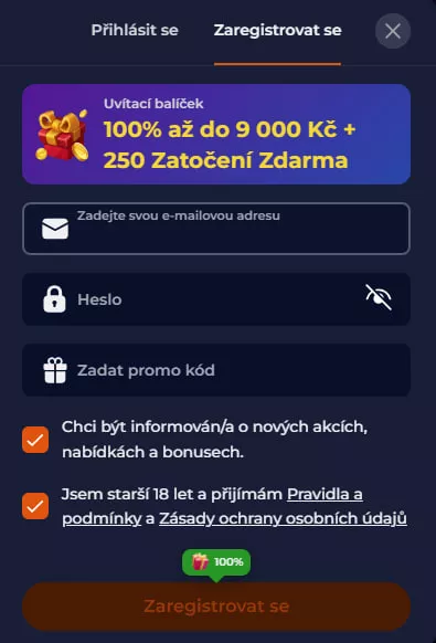 ZÍSKEJ BONUS - nine kasino - NineCasino | 6