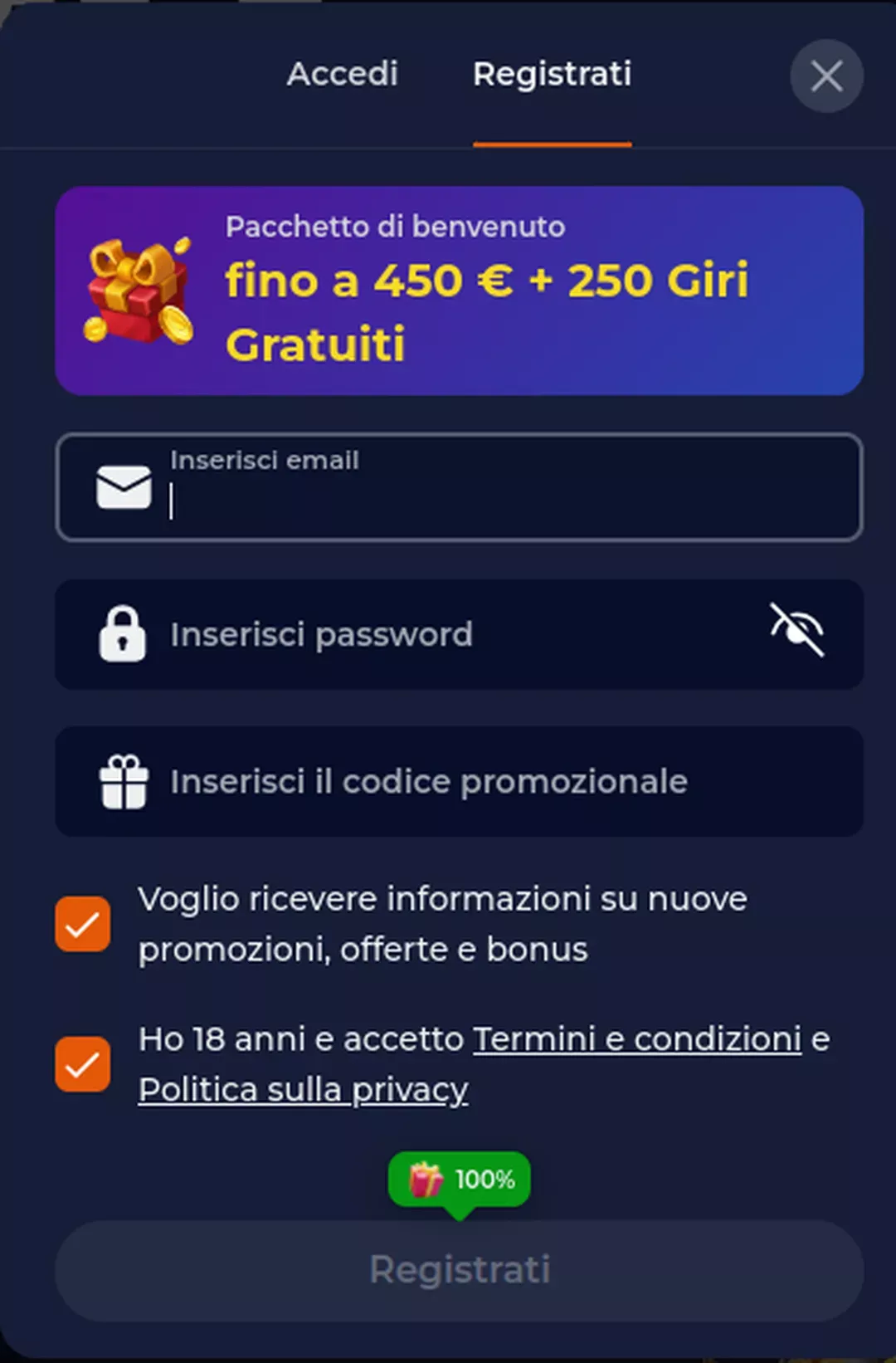 Nine casino befizetés nélküli bónusz